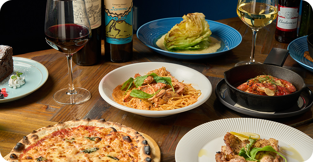 気軽に立ち寄れる、街のイタリアンです。